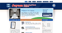 Desktop Screenshot of jayamforgings.com
